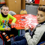 101.2016 Kielce. Uczniowie SP 8 włączyli się w zbiórkę pieniędzy dla WOŚP. / Wojciech Habdas / Radio Kielce