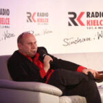20.2.2015 Kielce. Studio Gram. Włodek Pawlik spotkał się ze słuchaczami Radia Kielce. / Wojciech Habdas / Radio Kielce