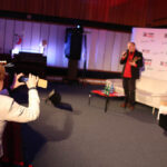 20.2.2015 Kielce. Studio Gram. Włodek Pawlik spotkał się ze słuchaczami Radia Kielce. / Wojciech Habdas / Radio Kielce