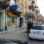 16.2.2015 Kielce. W Kielcach doszło do napadu na placówkę SKOK-u. / Wojciech Habdas / Radio Kielce