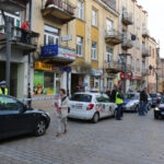 16.2.2015 Kielce. W Kielcach doszło do napadu na placówkę SKOK-u. / Wojciech Habdas / Radio Kielce