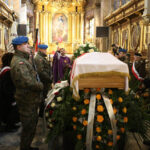 23.2.2015 Kielce. Pogrzeb Stefana Karskiego, założyciela Teatru Lalki i Aktora "Kubuś". / Wojciech Habdas / Radio Kielce