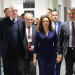 22.1.2016 Kielce. Wicepremier, minister nauki i szkolnictwa wyższego Jarosław Gowin odwiedził Kielce. / Wojciech Habdas / Radio Kielce