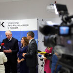 22.1.2016 Kielce. Wicepremier, minister nauki i szkolnictwa wyższego Jarosław Gowin odwiedził Kielce. / Wojciech Habdas / Radio Kielce