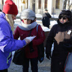 23.1.2016 Kielce. KOD manifestował przeciw inwigilacji internetu. / Wojciech Habdas / Radio Kielce