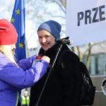 23.1.2016 Kielce. KOD manifestował przeciw inwigilacji internetu. / Wojciech Habdas / Radio Kielce