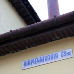 30.12.2015 Kielce. Bałagan z oznaczeniu nazw ulic. / Wojciech Habdas / Radio Kielce