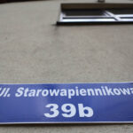 30.12.2015 Kielce. Bałagan z oznaczeniu nazw ulic. / Wojciech Habdas / Radio Kielce