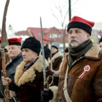 23.1.2016 Bodzentyn. Zakończenie 23. Marszu Szlakiem Powstańców Styczniowych / Wojciech Habdas / Radio Kielce
