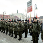 23.1.2016 Bodzentyn. Zakończenie 23. Marszu Szlakiem Powstańców Styczniowych / Wojciech Habdas / Radio Kielce