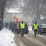 24.1.2016 Kielce. Marsz Pamięci na Karczówkę, związany ze 153 rocznicą Powstania Styczniowego. / Wojciech Habdas / Radio Kielce