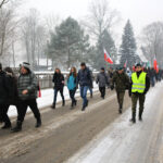 24.1.2016 Kielce. Marsz Pamięci na Karczówkę, związany ze 153 rocznicą Powstania Styczniowego. / Wojciech Habdas / Radio Kielce