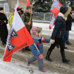 24.1.2016 Kielce. Marsz Pamięci na Karczówkę, związany ze 153 rocznicą Powstania Styczniowego. / Wojciech Habdas / Radio Kielce