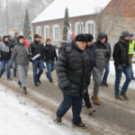 24.1.2016 Kielce. Marsz Pamięci na Karczówkę, związany ze 153 rocznicą Powstania Styczniowego. / Wojciech Habdas / Radio Kielce