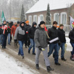 24.1.2016 Kielce. Marsz Pamięci na Karczówkę, związany ze 153 rocznicą Powstania Styczniowego. / Wojciech Habdas / Radio Kielce