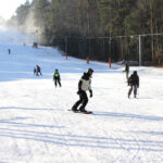 2.1.2016 Kielce. Na Stadionie w Kielcach czynny jest wyciąg orczykowy. / Wojciech Habdas / Radio Kielce