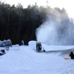 2.1.2016 Kielce. Na Stadionie w Kielcach czynny jest wyciąg orczykowy. / Wojciech Habdas / Radio Kielce