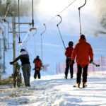 2.1.2016 Kielce. Na Stadionie w Kielcach czynny jest wyciąg orczykowy. / Wojciech Habdas / Radio Kielce