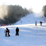 2.1.2016 Kielce. Na Stadionie w Kielcach czynny jest wyciąg orczykowy. / Wojciech Habdas / Radio Kielce