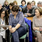 25.1.2016 Suchedniów. Spotkanie w Urzędzie Miasta i Gminy Suchedniów dotyczące planowanej reformy szkolnictwa. / Wojciech Habdas / Radio Kielce