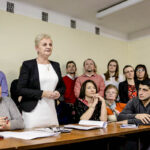 25.1.2016 Suchedniów. Spotkanie w Urzędzie Miasta i Gminy Suchedniów dotyczące planowanej reformy szkolnictwa. / Wojciech Habdas / Radio Kielce