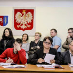 25.1.2016 Suchedniów. Spotkanie w Urzędzie Miasta i Gminy Suchedniów dotyczące planowanej reformy szkolnictwa. / Wojciech Habdas / Radio Kielce