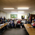 25.1.2016 Suchedniów. Spotkanie w Urzędzie Miasta i Gminy Suchedniów dotyczące planowanej reformy szkolnictwa. / Wojciech Habdas / Radio Kielce