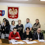 25.1.2016 Suchedniów. Spotkanie w Urzędzie Miasta i Gminy Suchedniów dotyczące planowanej reformy szkolnictwa. / Wojciech Habdas / Radio Kielce