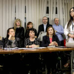 25.1.2016 Suchedniów. Spotkanie w Urzędzie Miasta i Gminy Suchedniów dotyczące planowanej reformy szkolnictwa. / Wojciech Habdas / Radio Kielce