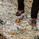 4.1.2016 Kielce. Alpiniści zrobili skałkach rezerwatu Kadzielnia lodospad. / Wojciech Habdas / Radio Kielce