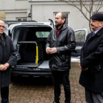 27.1.2016 Kielce. Od środy pracownicy schroniska dla bezdomnych zwierząt w Dyminach będą jeździć na patrole interwencyjne nowym samochodem. / Wojciech Habdas / Radio Kielce
