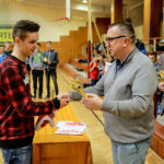 27.1.2016 Kielce. Ferie z futbolem. Wręczenie nagród. Nagrody indywidualne. / Wojciech Habdas / Radio Kielce