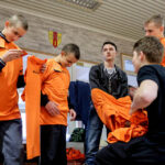 27.1.2016 Kielce. Ferie z futbolem. Wręczenie nagród. / Wojciech Habdas / Radio Kielce