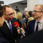 12.11.2015 Warszawa. Pierwsze posiedzenie Sejmu VIII kadencji. Artur Gierada. / Wojciech Habdas / Radio Kielce