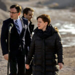 29.1.2016 Kopalnia Jaźwica. Premier Beata Szydło i Minister Sprawiedliwości Zbigniew Ziobro z wizytą w kopalni Jaźwica. / Wojciech Habdas / Radio Kielce