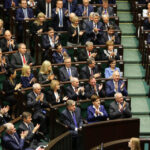 12.11.2015 Warszawa. Pierwsze posiedzenie Sejmu VIII kadencji. Wystąpienie Prezydenta Andrzeja Dudy. / Wojciech Habdas / Radio Kielce