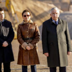 29.1.2016 Kopalnia Jaźwica. Premier Beata Szydło i Minister Sprawiedliwości Zbigniew Ziobro z wizytą w kopalni Jaźwica. / Wojciech Habdas / Radio Kielce