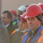 29.1.2016 Kopalnia Jaźwica. Premier Beata Szydło i Minister Sprawiedliwości Zbigniew Ziobro z wizytą w kopalni Jaźwica. / Wojciech Habdas / Radio Kielce