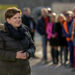 29.1.2016 Kopalnia Jaźwica. Premier Beata Szydło i Minister Sprawiedliwości Zbigniew Ziobro z wizytą w kopalni Jaźwica. / Wojciech Habdas / Radio Kielce