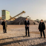 29.1.2016 Kopalnia Jaźwica. Premier Beata Szydło i Minister Sprawiedliwości Zbigniew Ziobro z wizytą w kopalni Jaźwica. / Radio Kielce