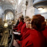 01.01.2016 Jędrzejów. Nuncjusz apostolski w Polsce abp Celestino Migliore przewodniczył uroczystościom oficjalnego ogłoszenia bł. Wincentego Kadłubka – patronem miasta. / Jarosław Kubalski / Radio Kielce