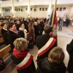 16.01.2016. Uroczystości upamiętniające 3. rocznicę śmierci Jadwigi Kaczyńskiej - Honorowej Obywatelki Starachowic. Wziął w nich udział prezes PiS Jarosław Kaczyński / Włodzimierz Batóg / Radio Kielce