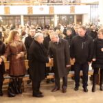 16.01.2016. Uroczystości upamiętniające 3. rocznicę śmierci Jadwigi Kaczyńskiej - Honorowej Obywatelki Starachowic. Wziął w nich udział prezes PiS Jarosław Kaczyński / Włodzimierz Batóg / Radio Kielce