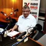 07.01.2016 Kielce. Punkty widzenia w Radiu Kielce. Podsumowanie roku w medycynie. Andrzej Domański, dyrektor Wojewódzkiego Szpitala Zespolonego. / Jarosław Kubalski / Radio Kielce