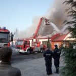 21.03.2014 Pożar Fabryki Mebli w Suchedniowie / Stanisław Blinstrub / Radio Kielce