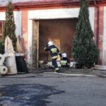 21.03.2014 Pożar Fabryki Mebli w Suchedniowie / Stanisław Blinstrub / Radio Kielce