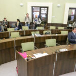 05.01.2016 Kielce. Nadzwyczaja sesja Rady Miasta o odwołanie prezydium rady. Radni PO nie wzięli udziału w ponownym głosowaniu. / Stansiław Blinstrub / Radio Kielce