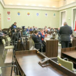 05.01.2016 Kielce. Nadzwyczaja sesja Rady Miasta o odwołanie prezydium rady. / Stansiław Blinstrub / Radio Kielce