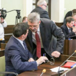 05.01.2016 Kielce. Nadzwyczaja sesja Rady Miasta o odwołanie prezydium rady. / Stansiław Blinstrub / Radio Kielce