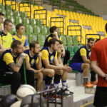 11.01.2015 Kielce. Pierwszy Trenig Vive Tauron Kielce / Stanisław Blinstrub / Radio Kielce